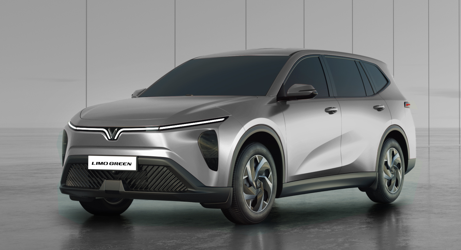 Xe VinFast Limo Green màu xám